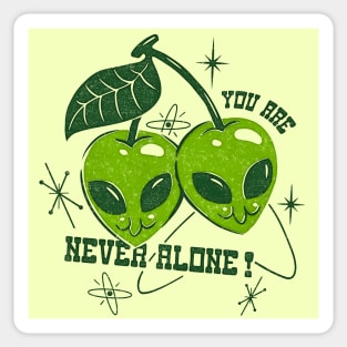 Never Alone! Sticker